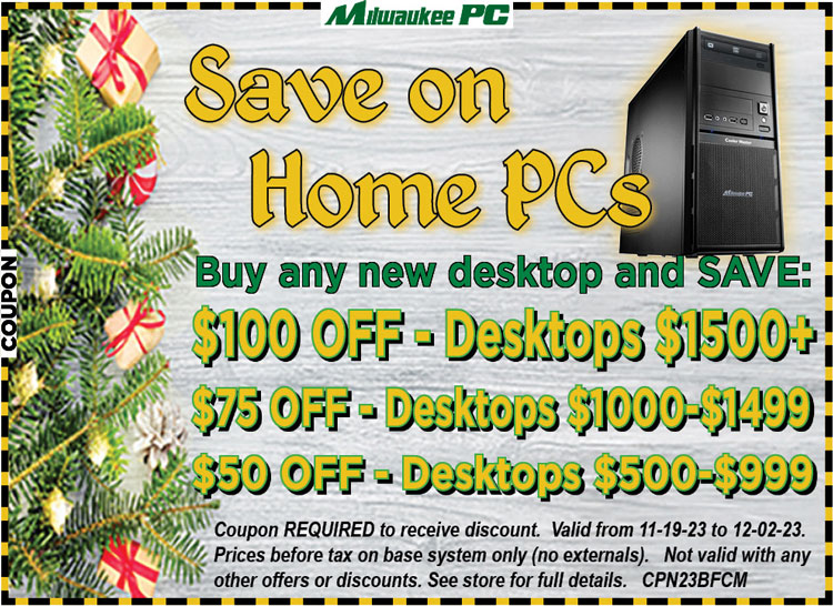 Save on home desktop computers